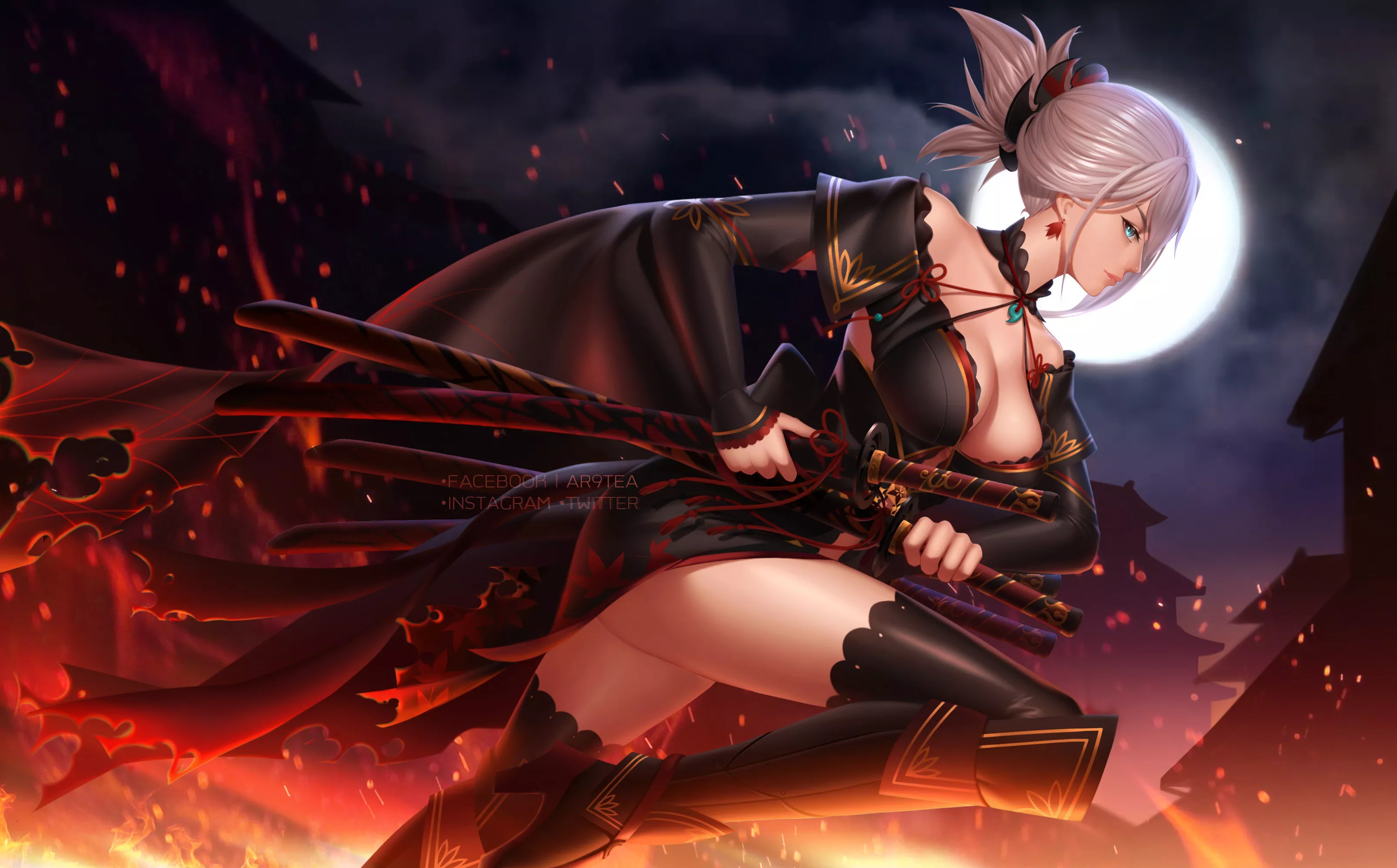 Saber Musashi Alternate Outfit