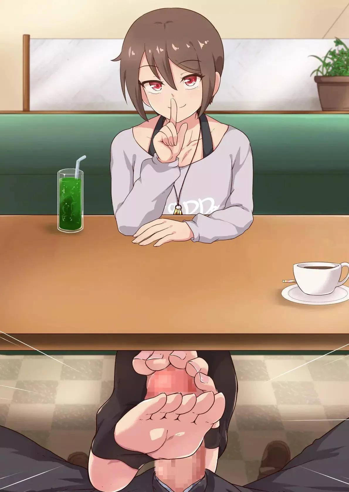 Shhh~ so my place or your place after?