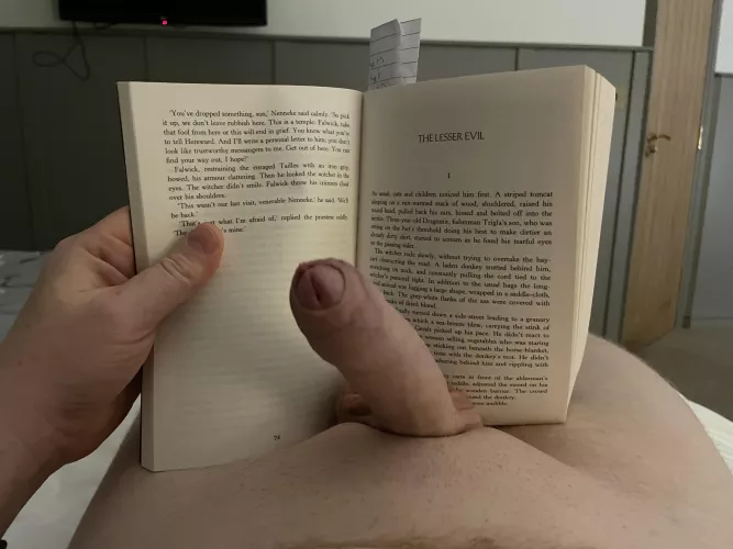 This pointer helped me track the words and lines.