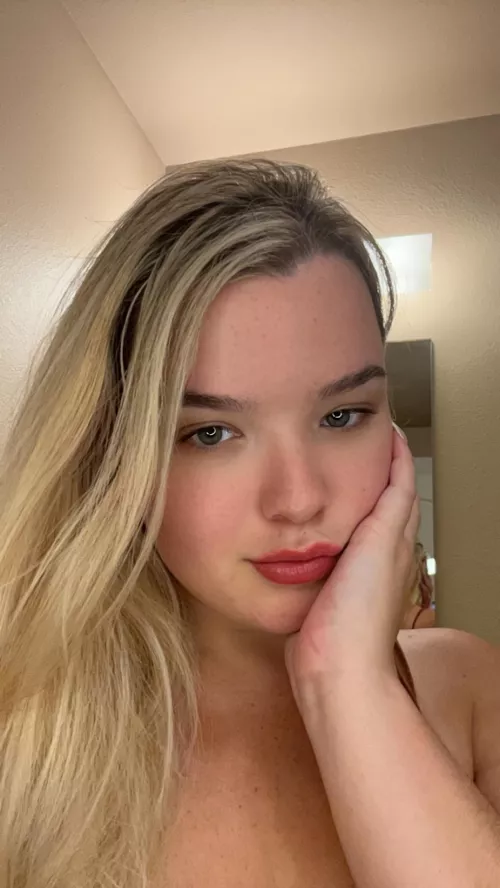 Your blonde doll IUTR