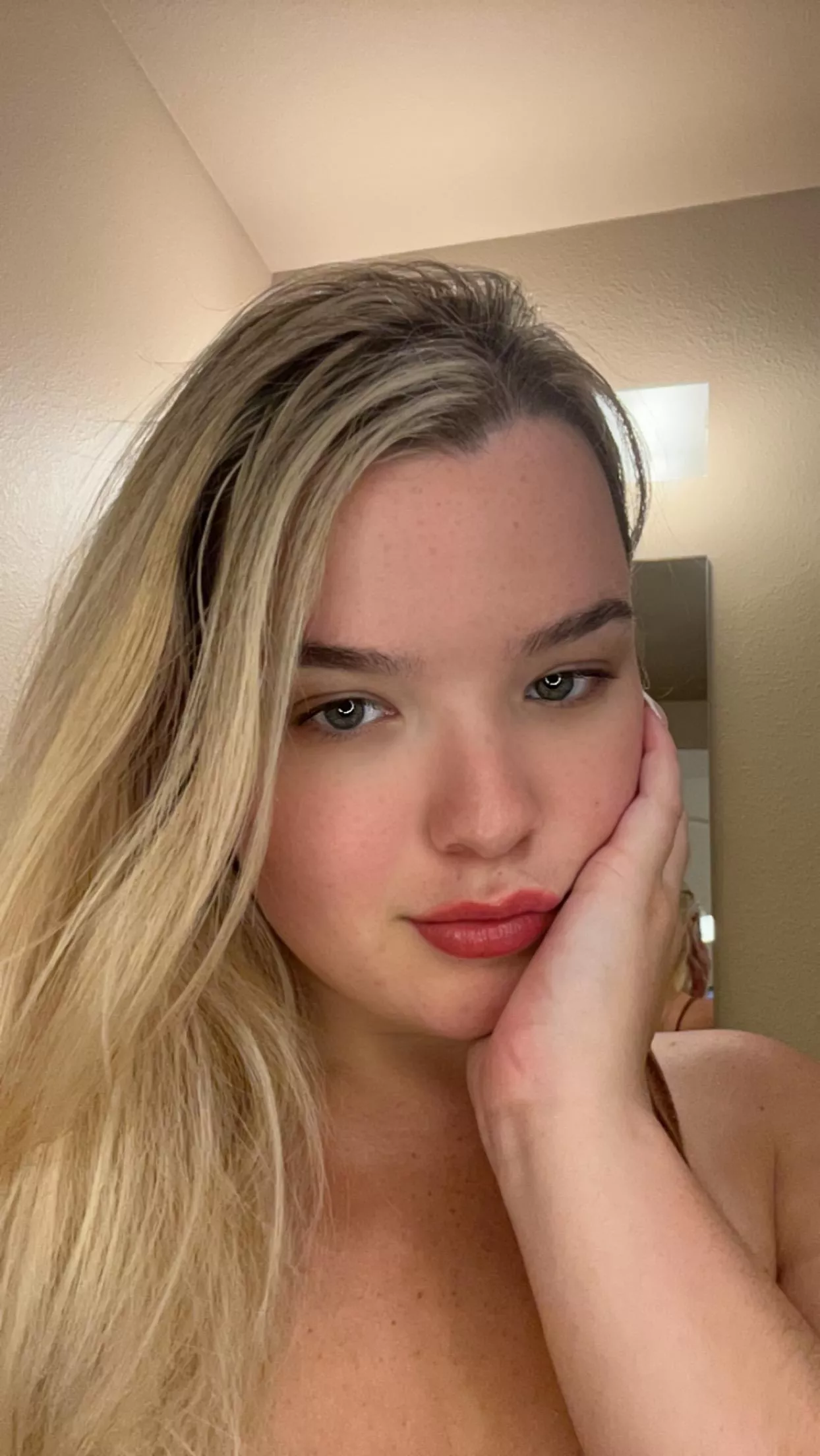 Your blonde doll IUTR