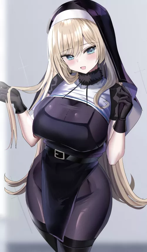 Blonde Nun