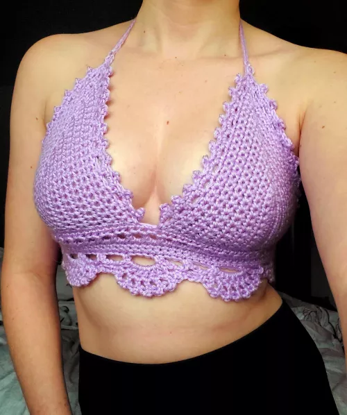 Finished my Bralett Bikini Crop Top 😍