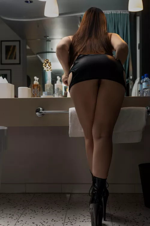 Fuck my husband while you both degrade me and I watch? He deserves more than one…