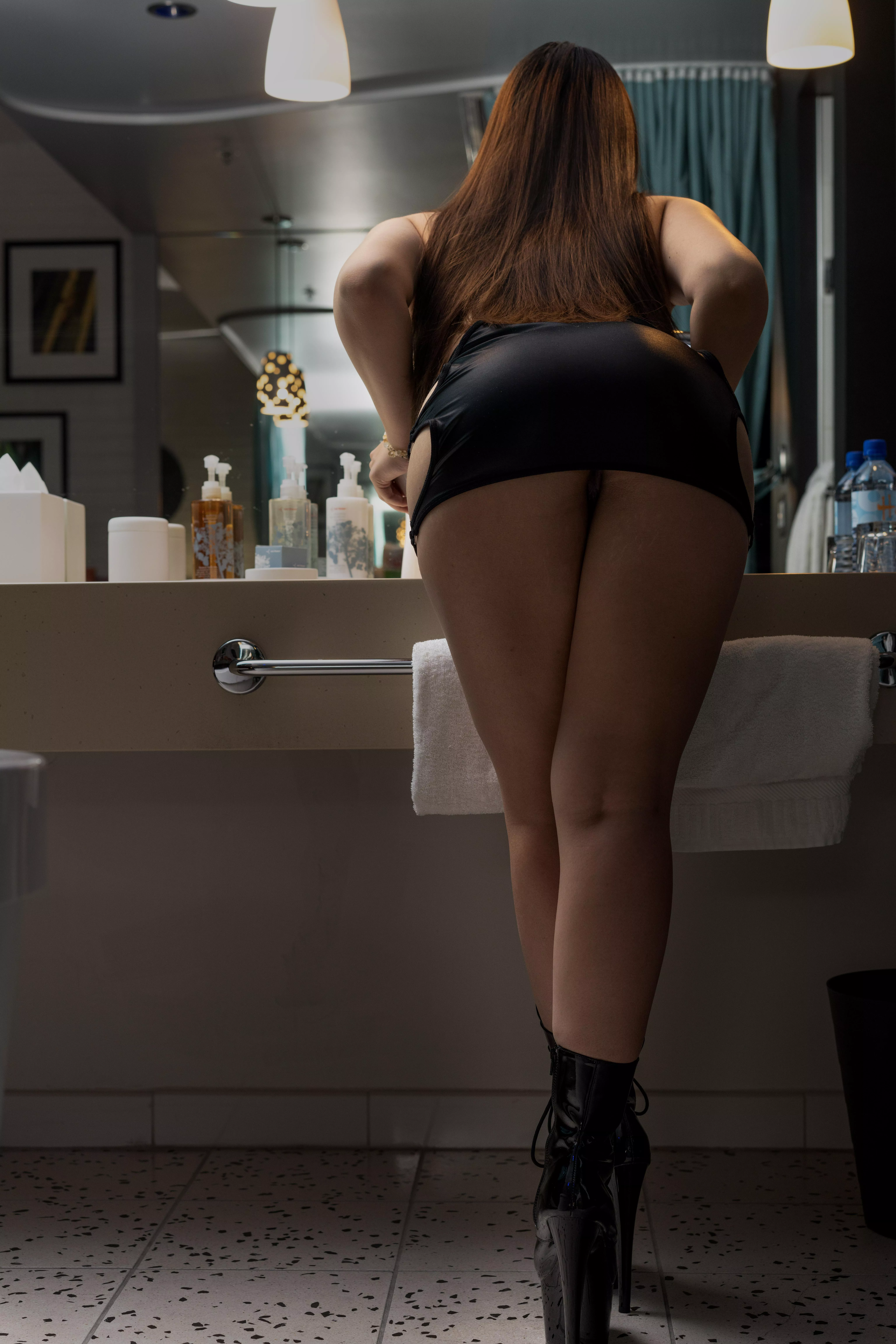 Fuck my husband while you both degrade me and I watch? He deserves more than one…