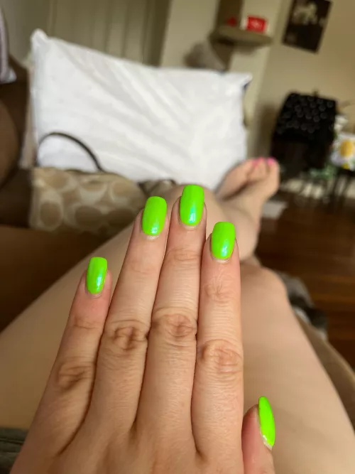 I love bright colors for summer time