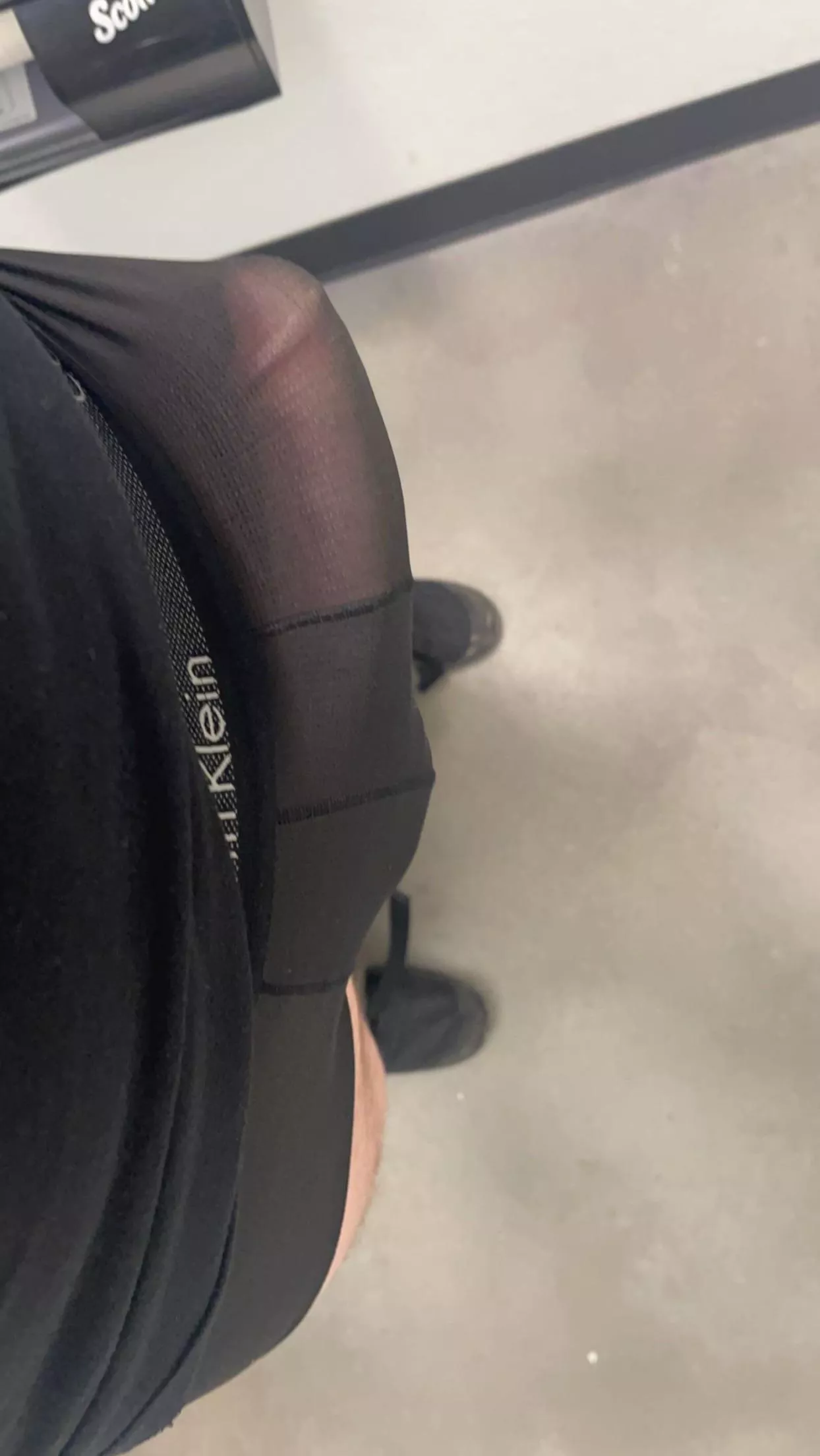 In the work bathroom today…I’m always so horny