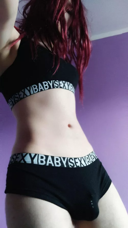 Locked and plugged for 941 day. What a cringe sports set xD Also the cage is visible through.