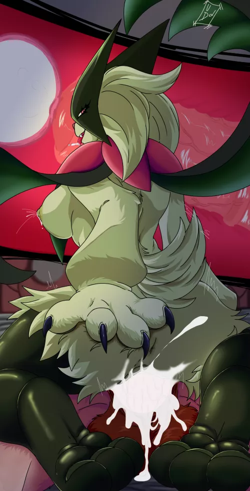 Meowscarada [F] (art by me)