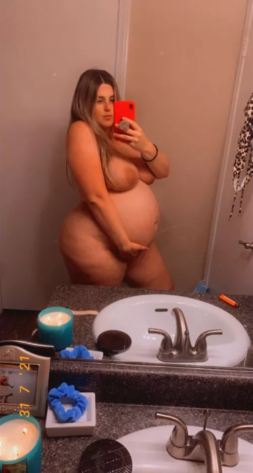 🫣 my naked pregnancy post