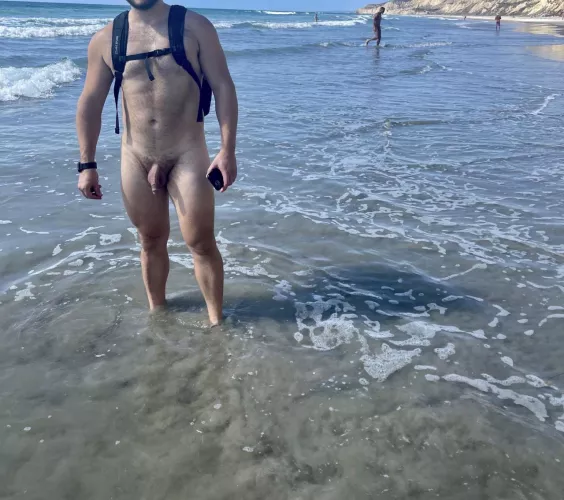 Nude beaches are the best 🌊