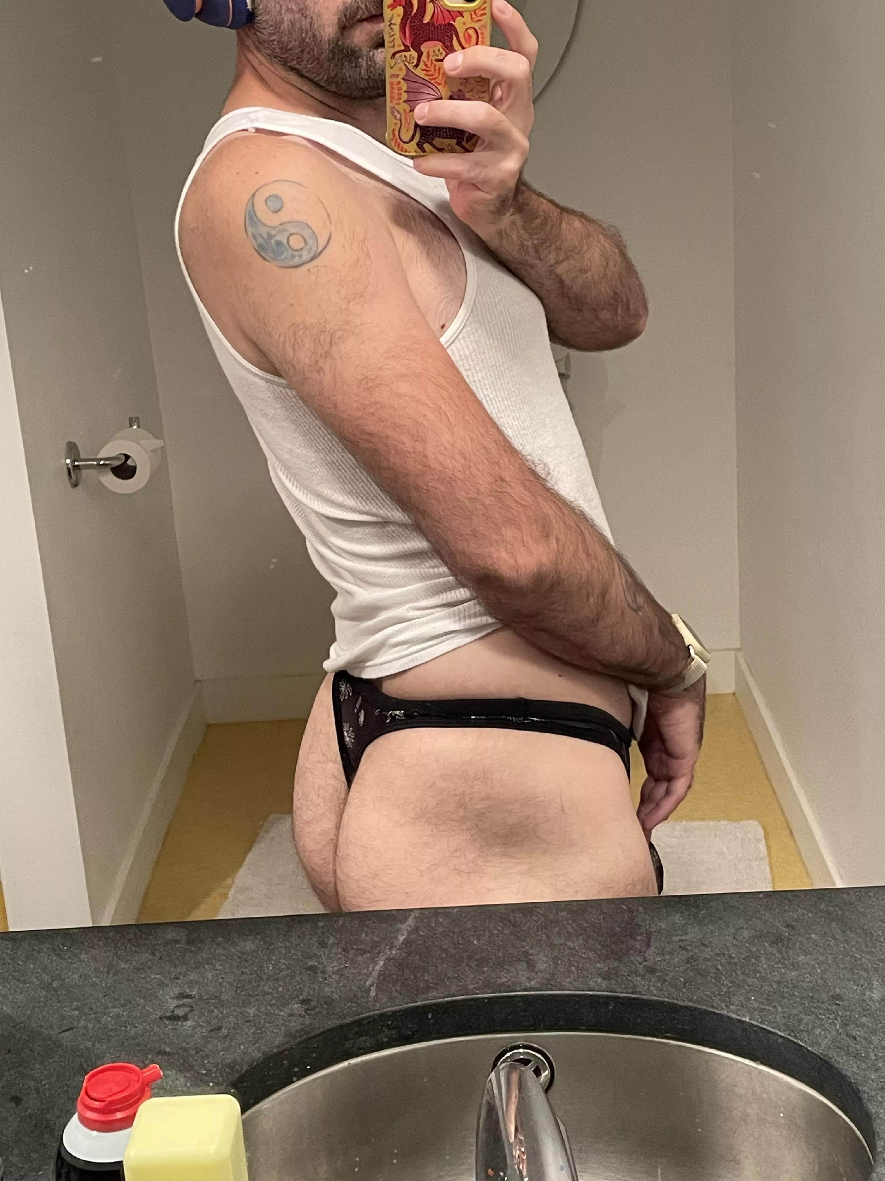 Rick majors mesh daisy thong 💛