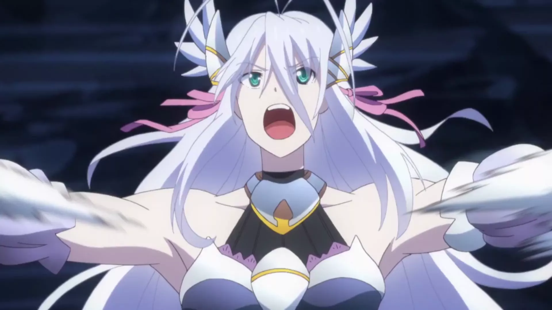 Rossweisse has some sexy pits