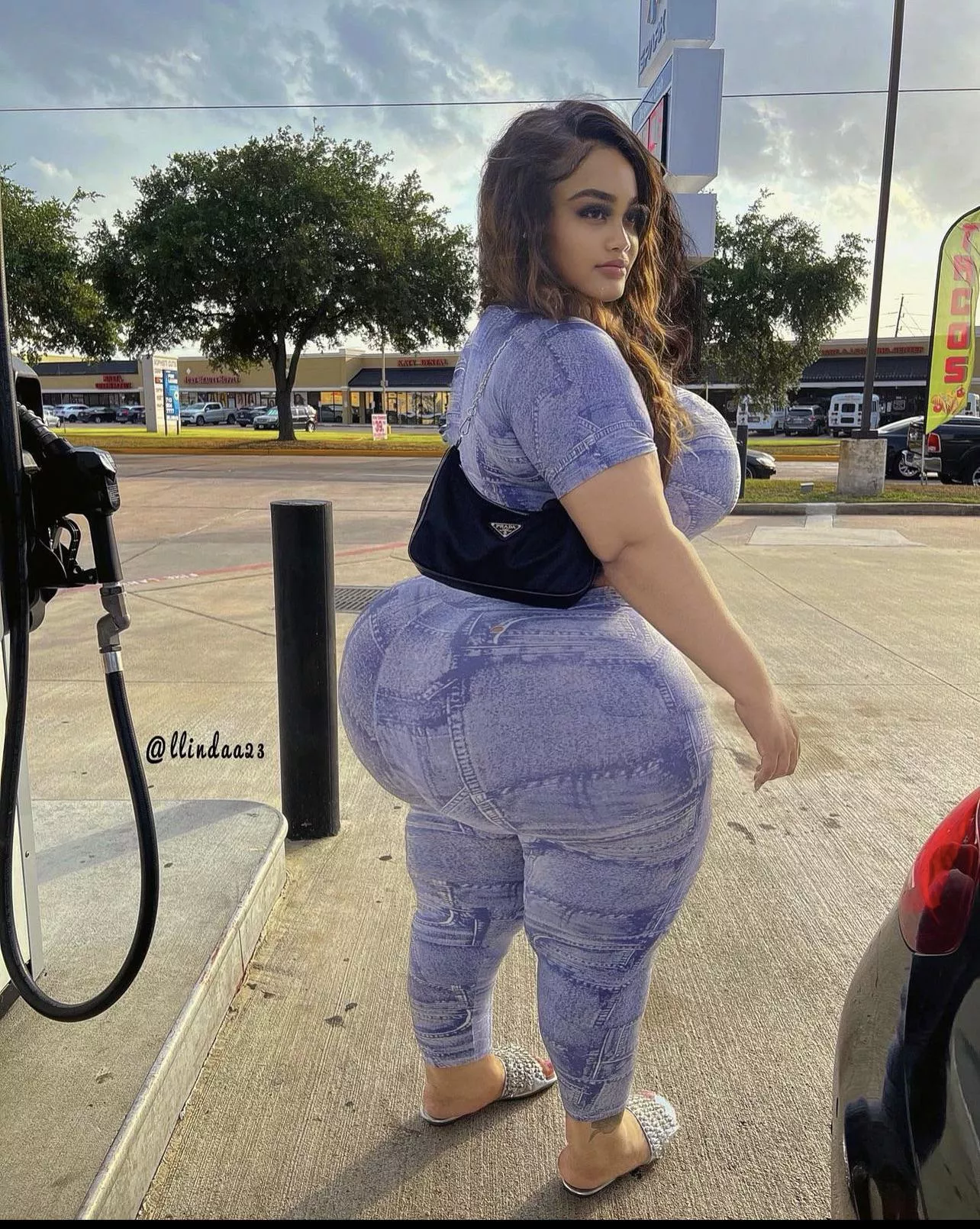 She said “fuck it, let it land where it may” 😂