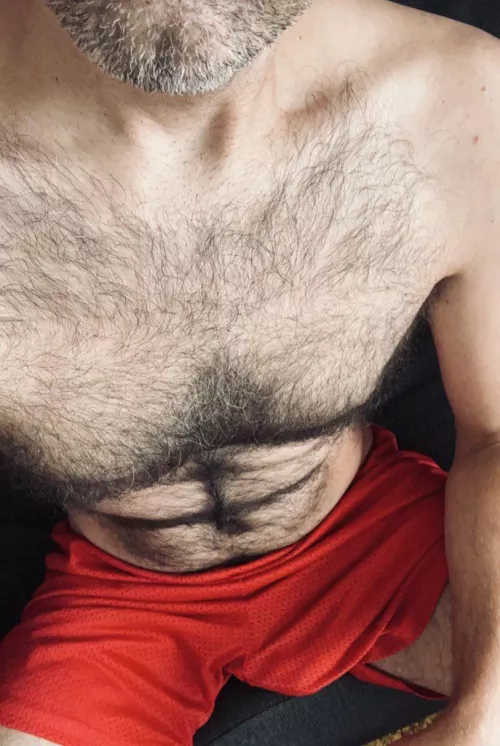 Shirtless and freeballing helps combat the heat...