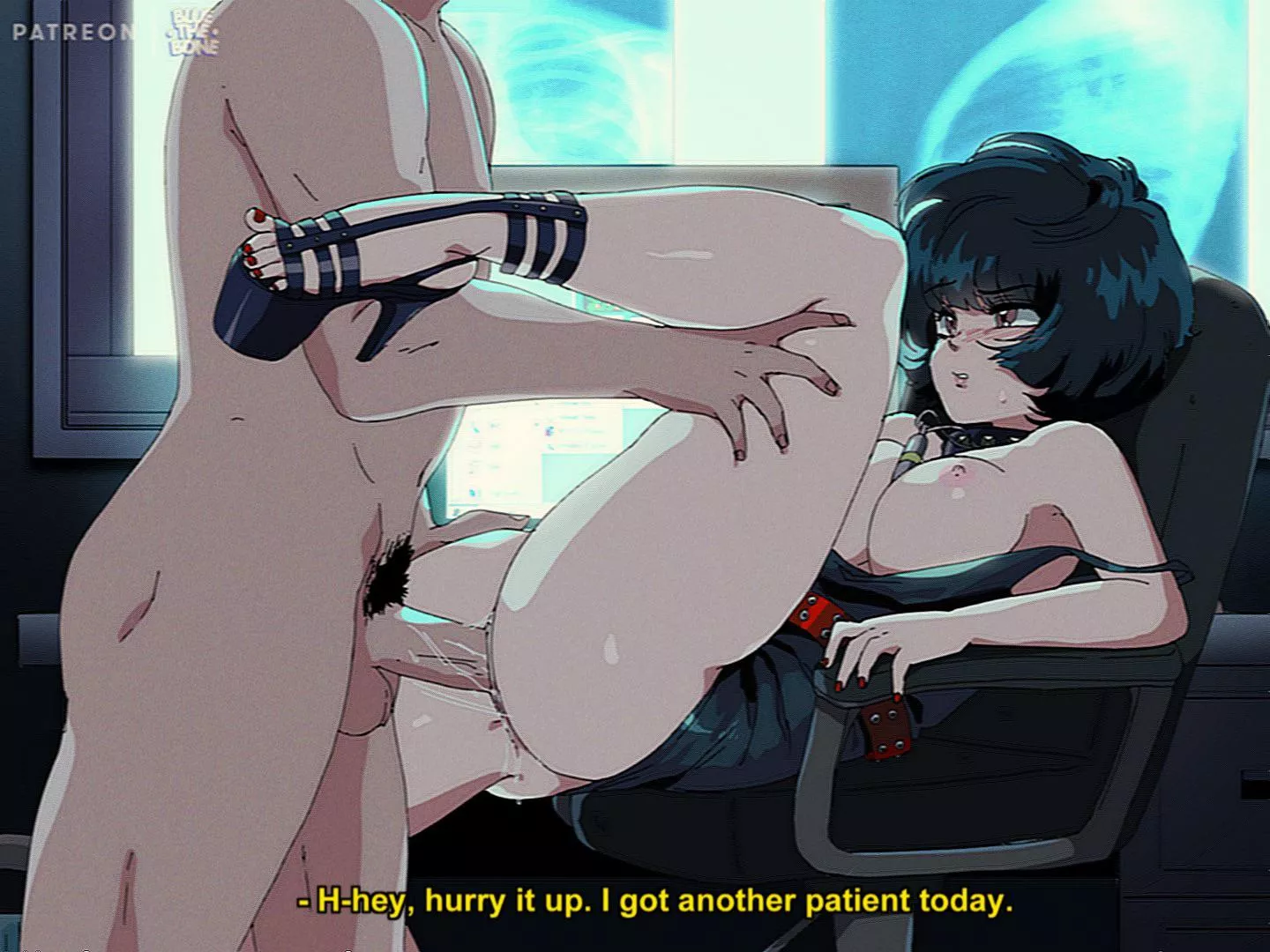 Tae getting impatient with a patient (bluethebone)