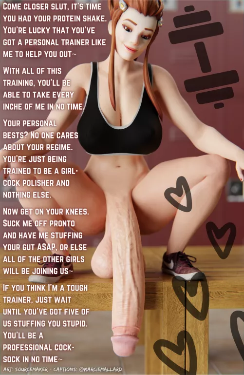 Training every hole of yours~ [Futanari] [POV] [Dubcon] [Overwatch]