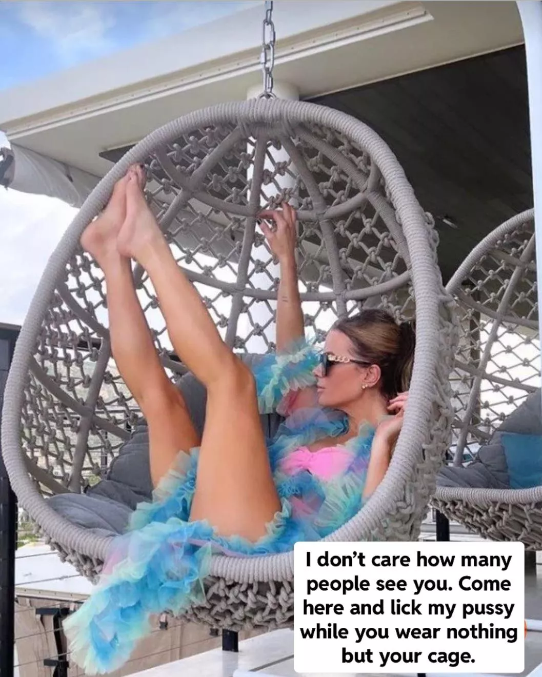 Your wife doesn’t care about your pride during your honeymoon.