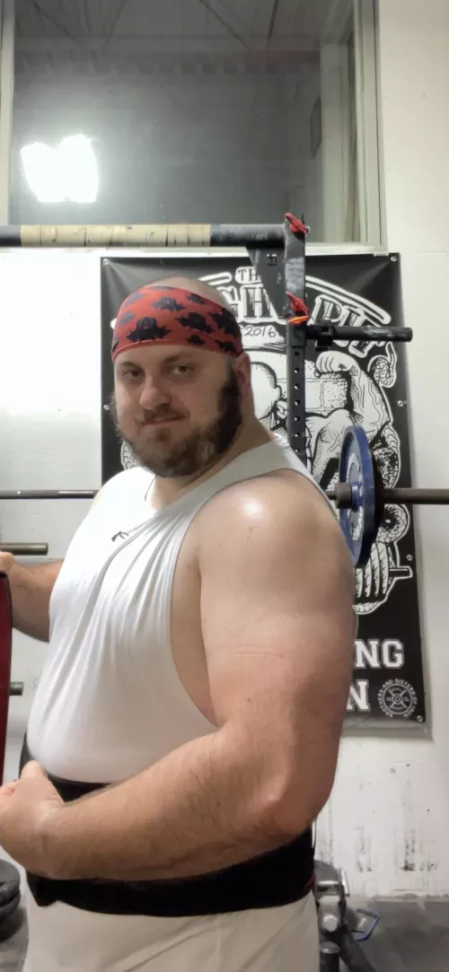 30 M Arms like tree trunks