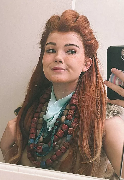 Aloy makeup & wig test!