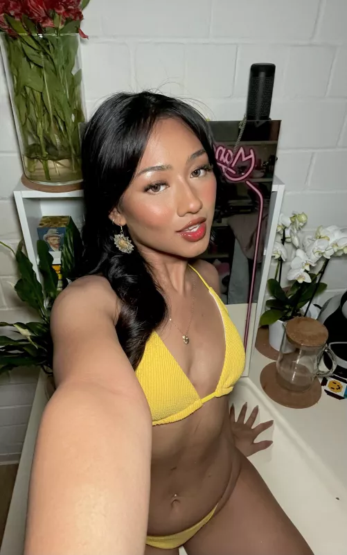 Asian in Bikini