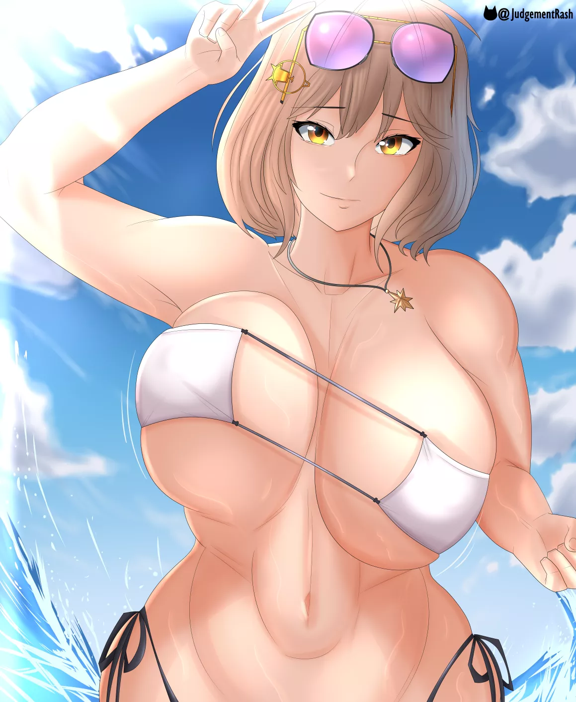Bikini Anis (rashjudgement) [Goddess of Victory: Nikke]