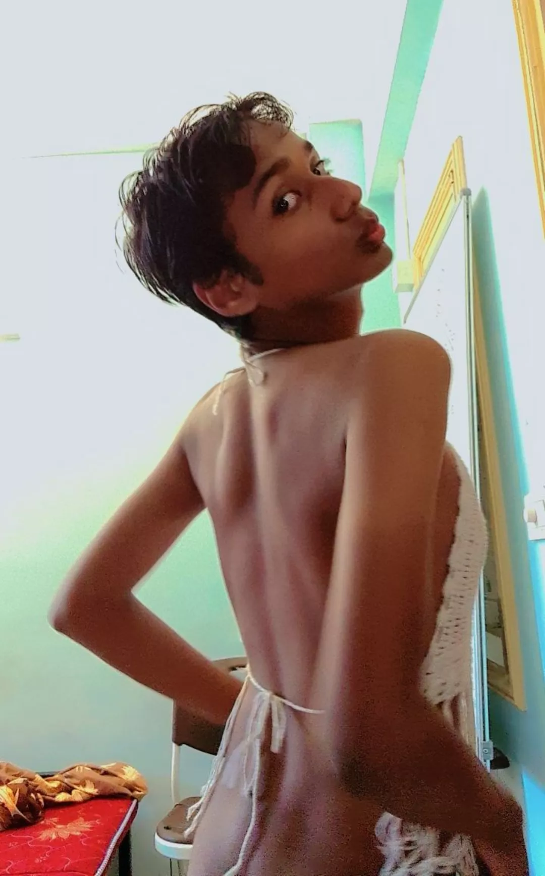 Can i have a tribute for wearing a bikini for you guys?