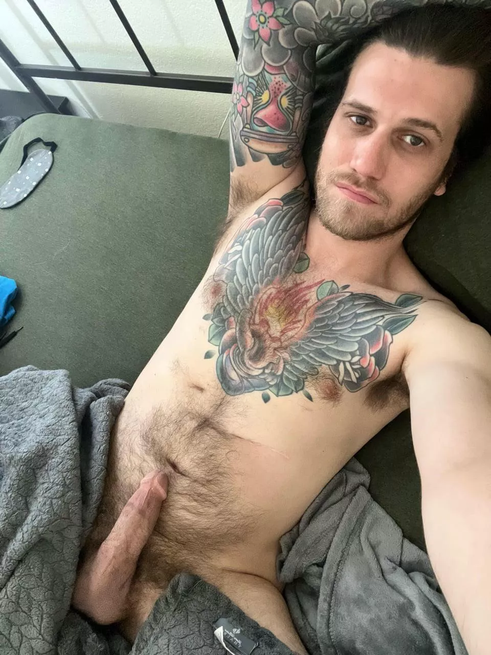 Come back to bed. I’m waiting