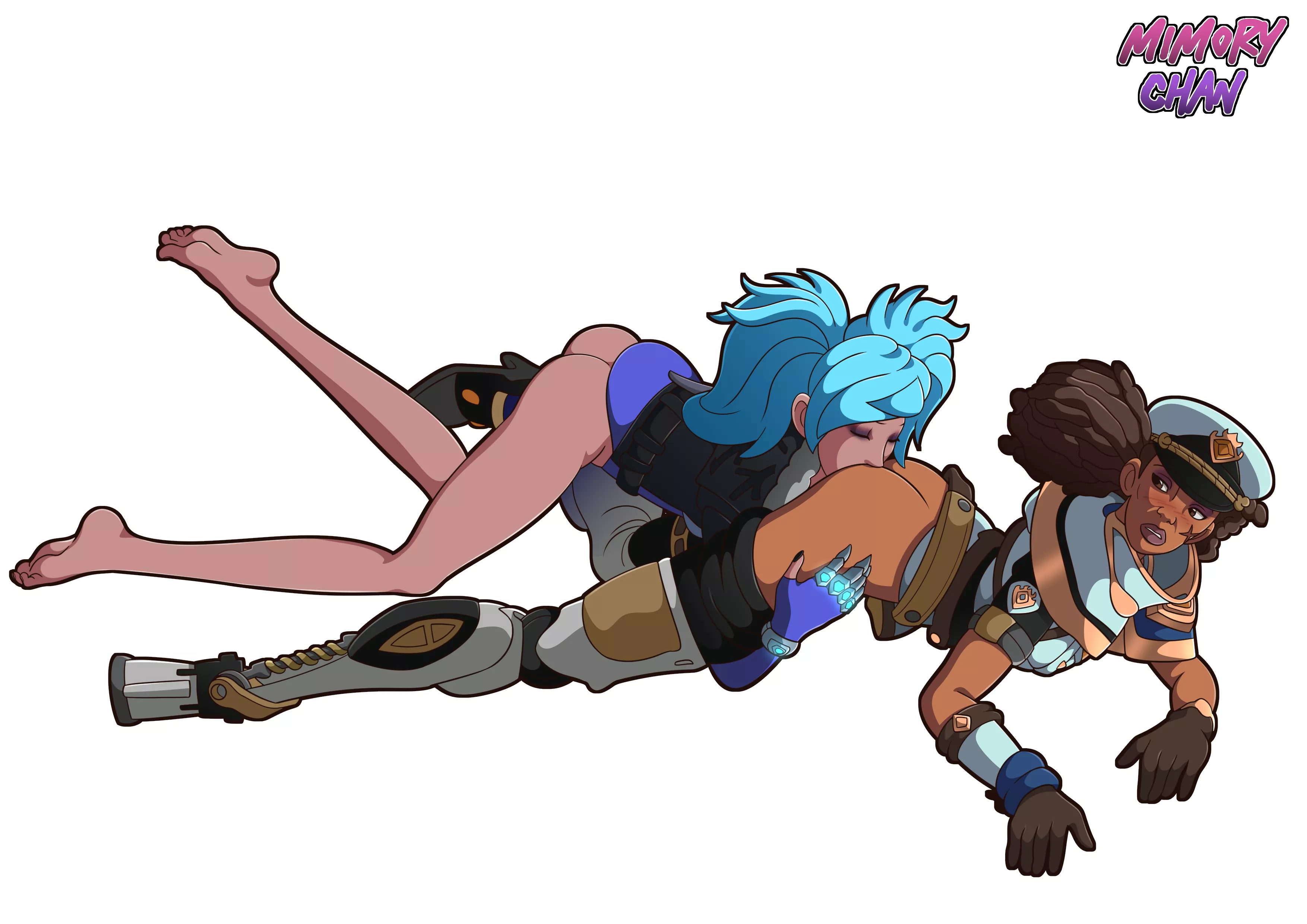 Evie giving Octavia a rimjob (MimoryChan)