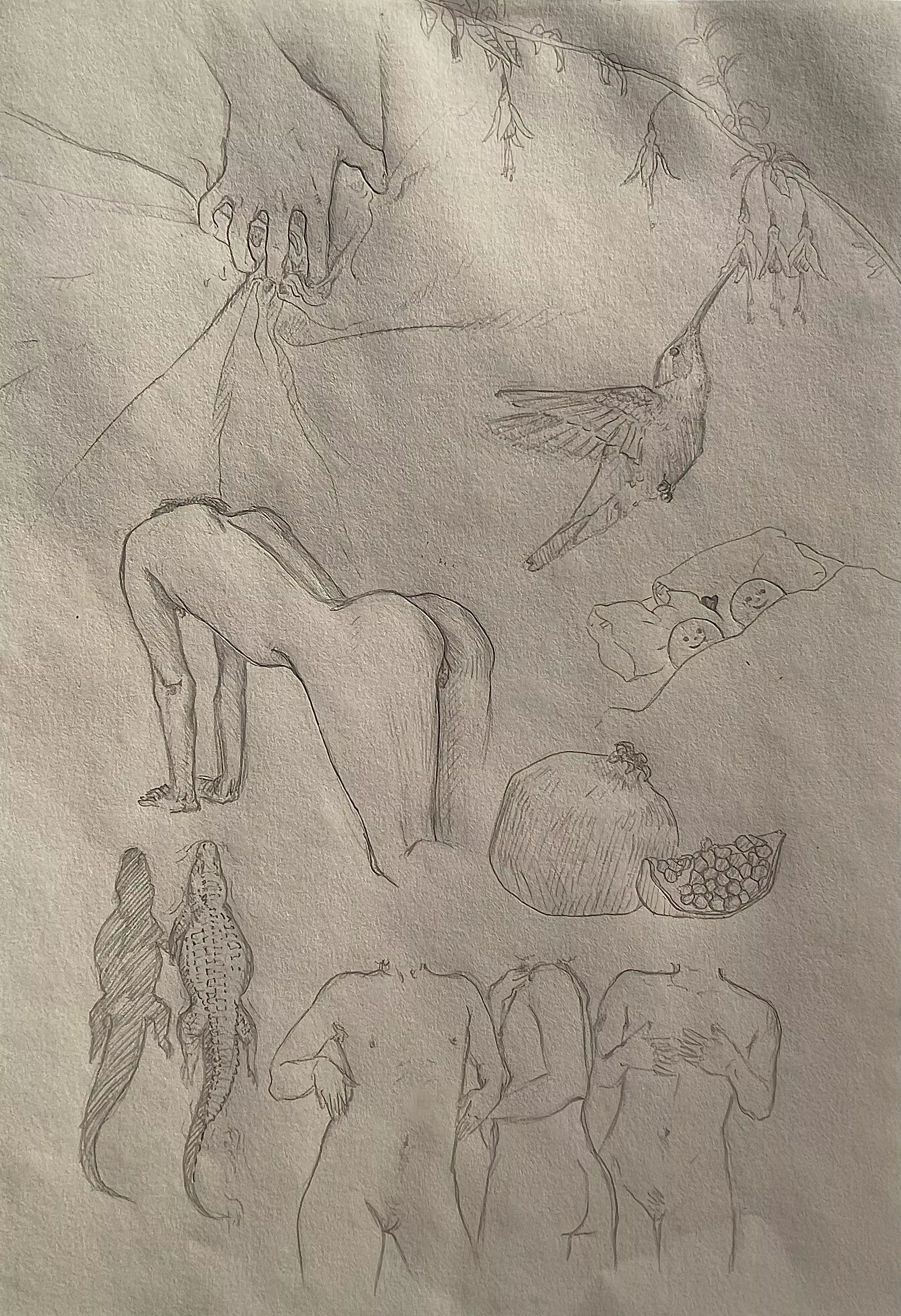 First time drawing my trans body :) feeling beautiful today