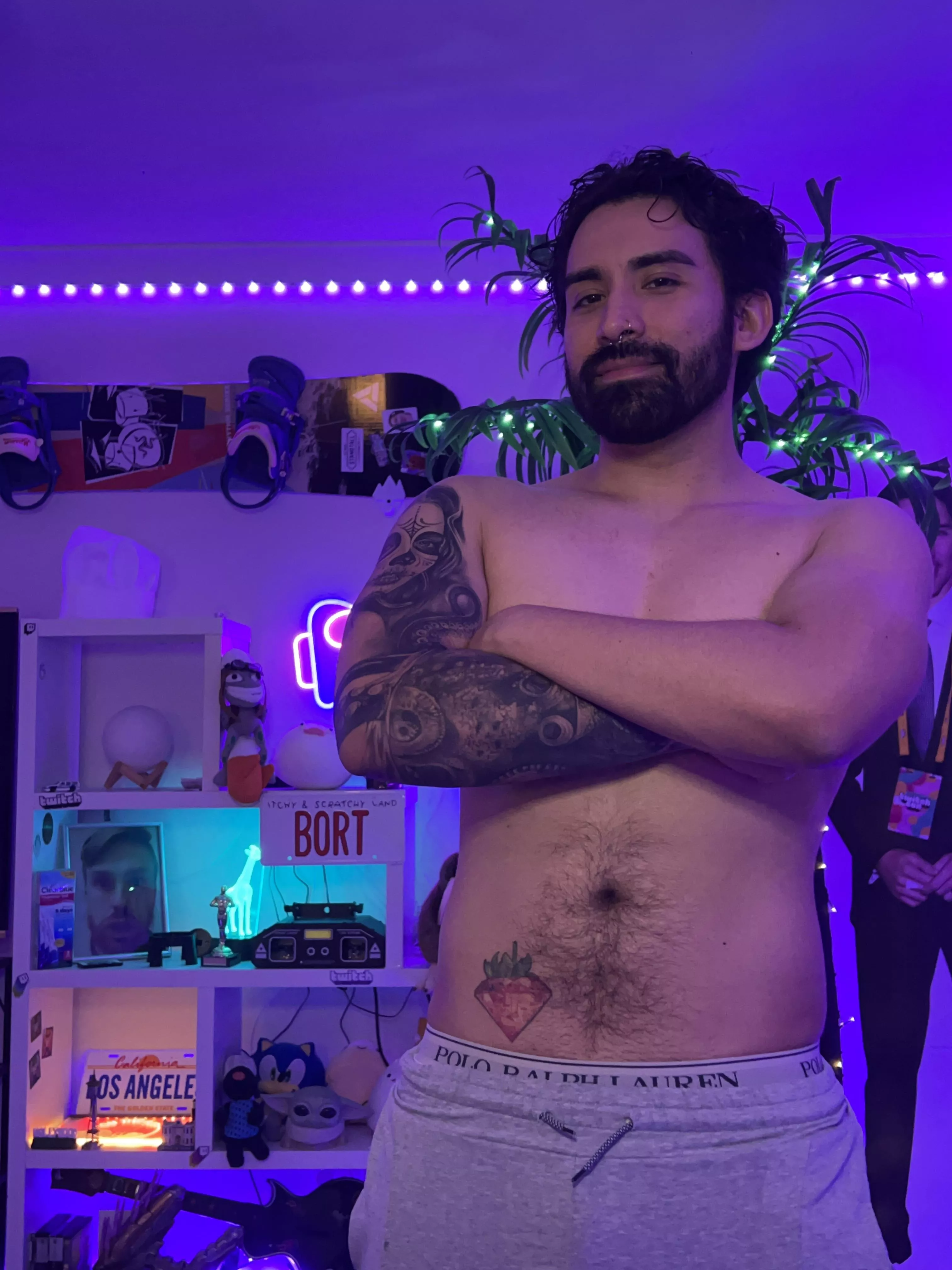 First time here, would you have fun with me in my stream room? 😊