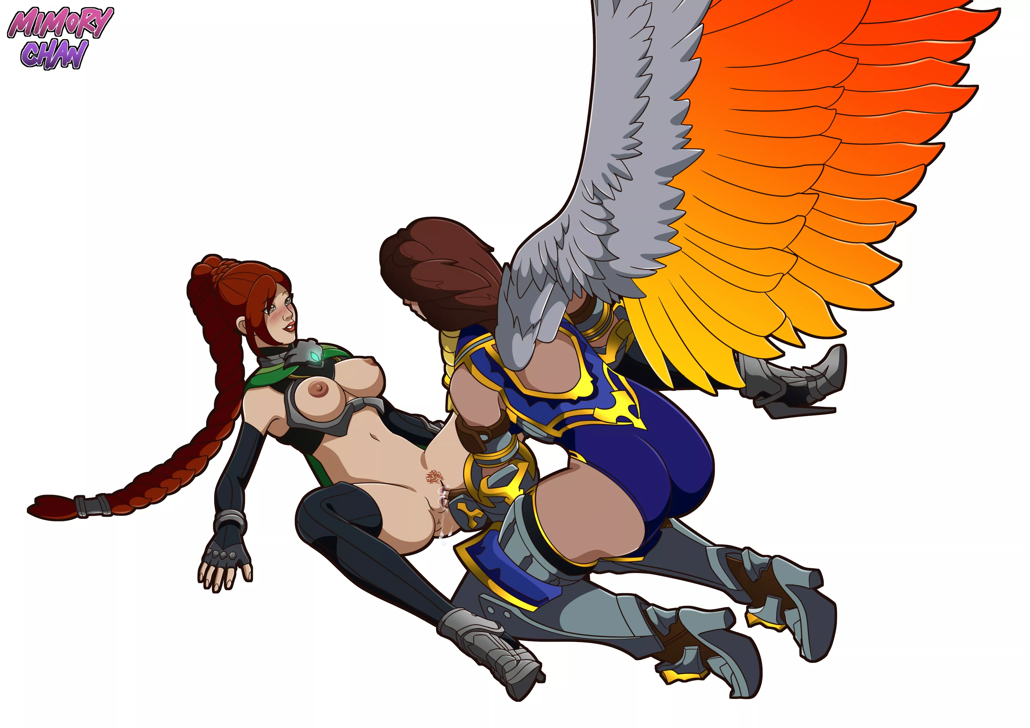 Furia double-fingering Cassie (MimoryChan)