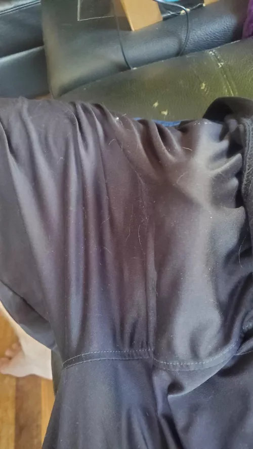 He's trying to climb out my pocket