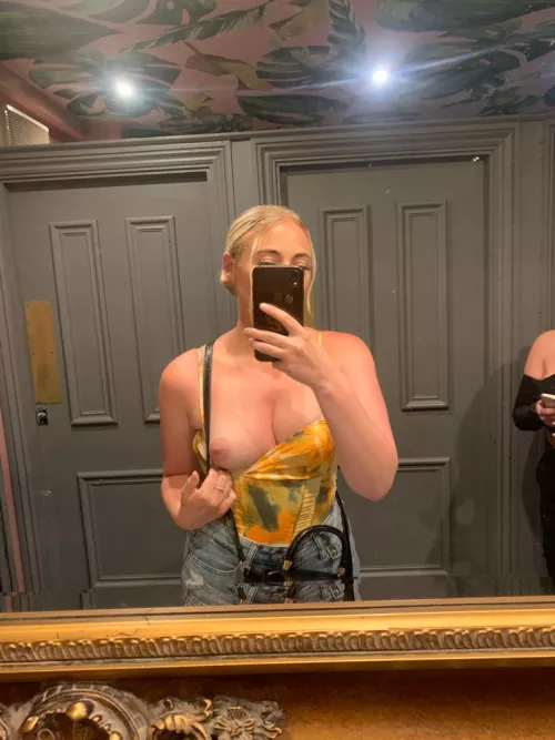 I flash everyone at the club, just ask