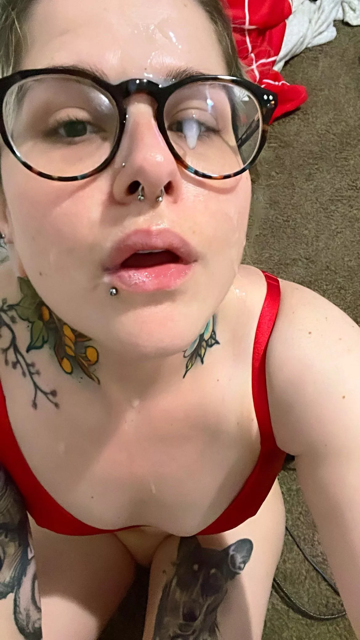 I live for the moment he tells me to get down on my knees.