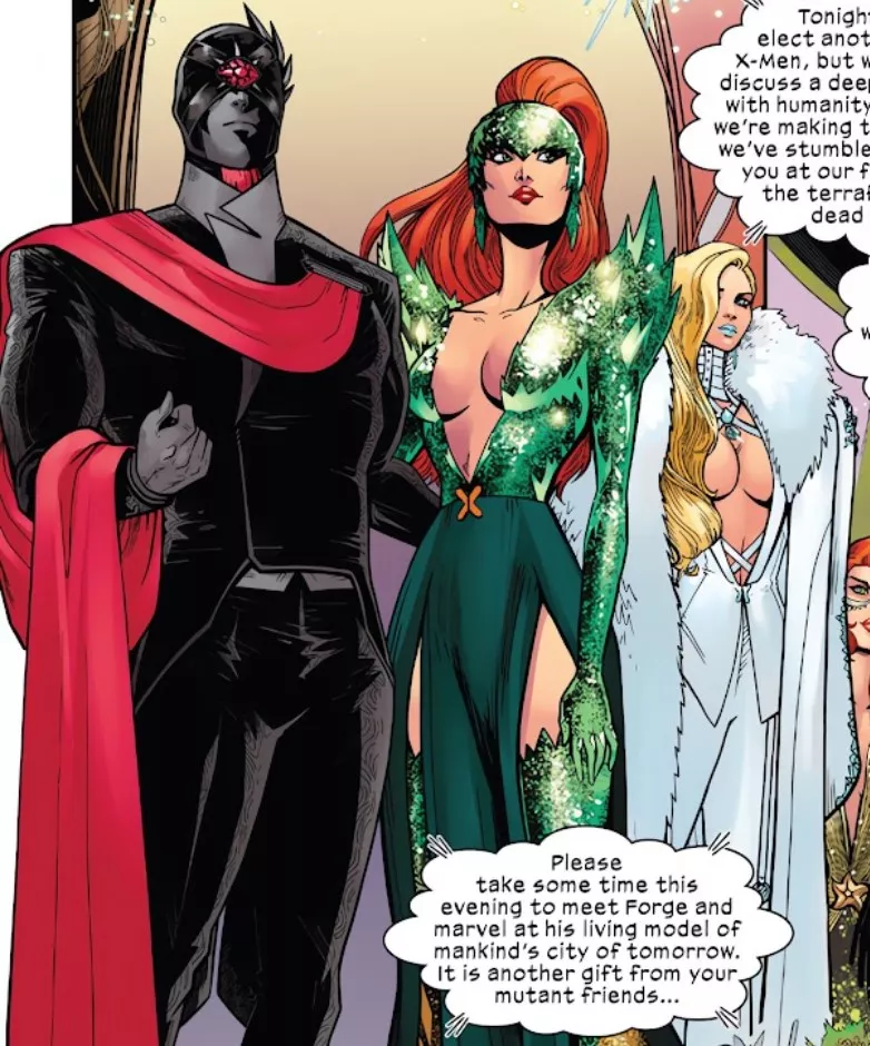 Jean and Emma's Outfits [X-Men: Hellfire Gala 2023 #1]