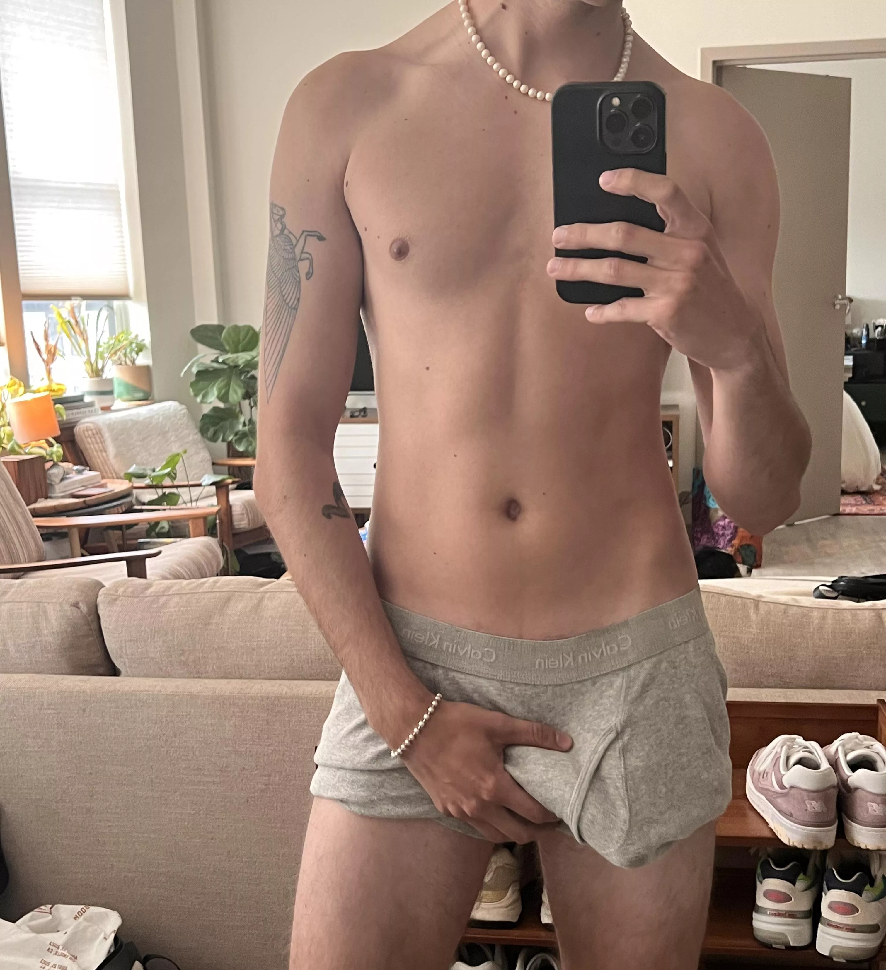 Love my grey boxers