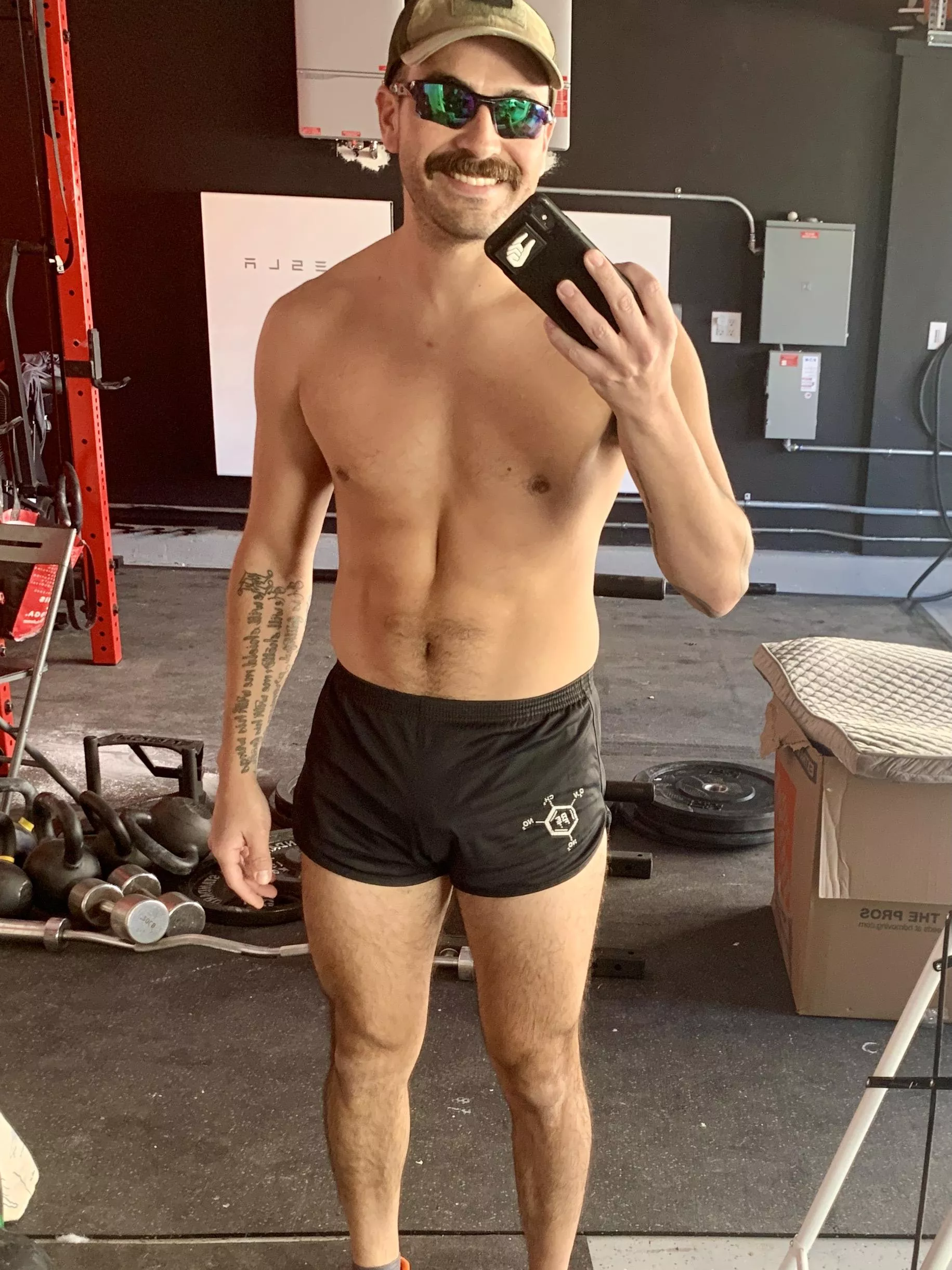 [m] post workout selfie