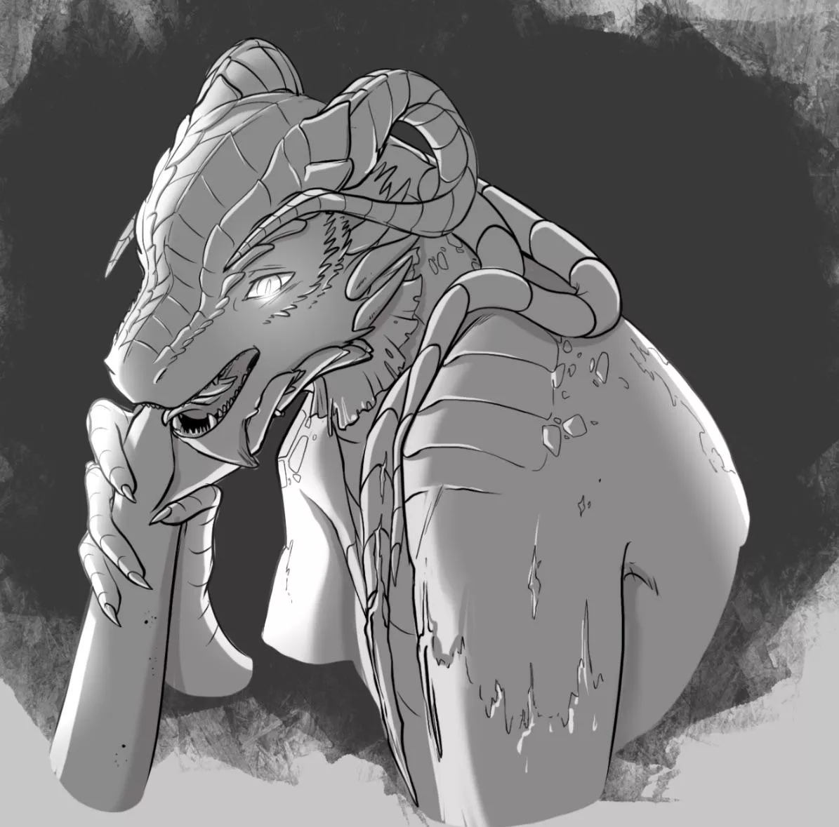 My little dragonborn grew up ;-;