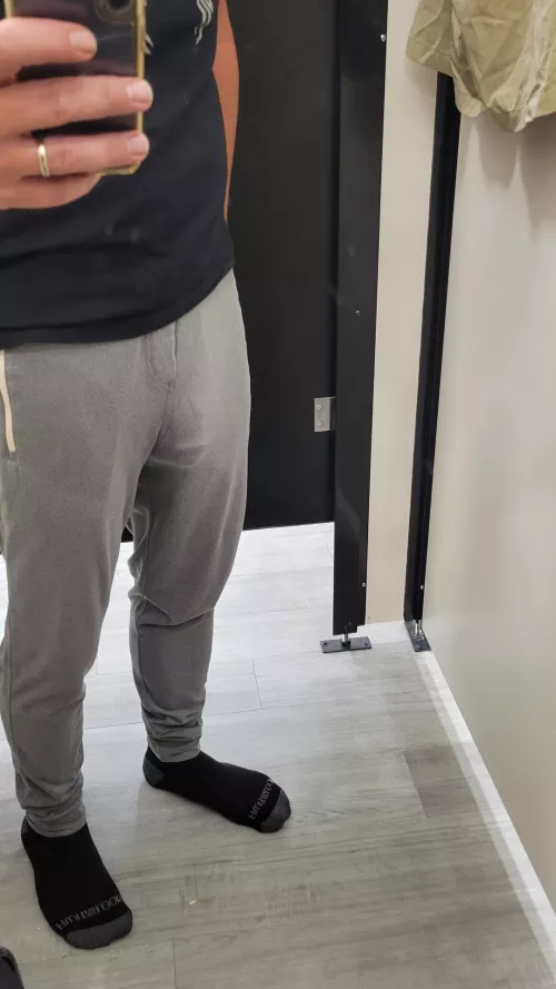 New grey sweatpants
