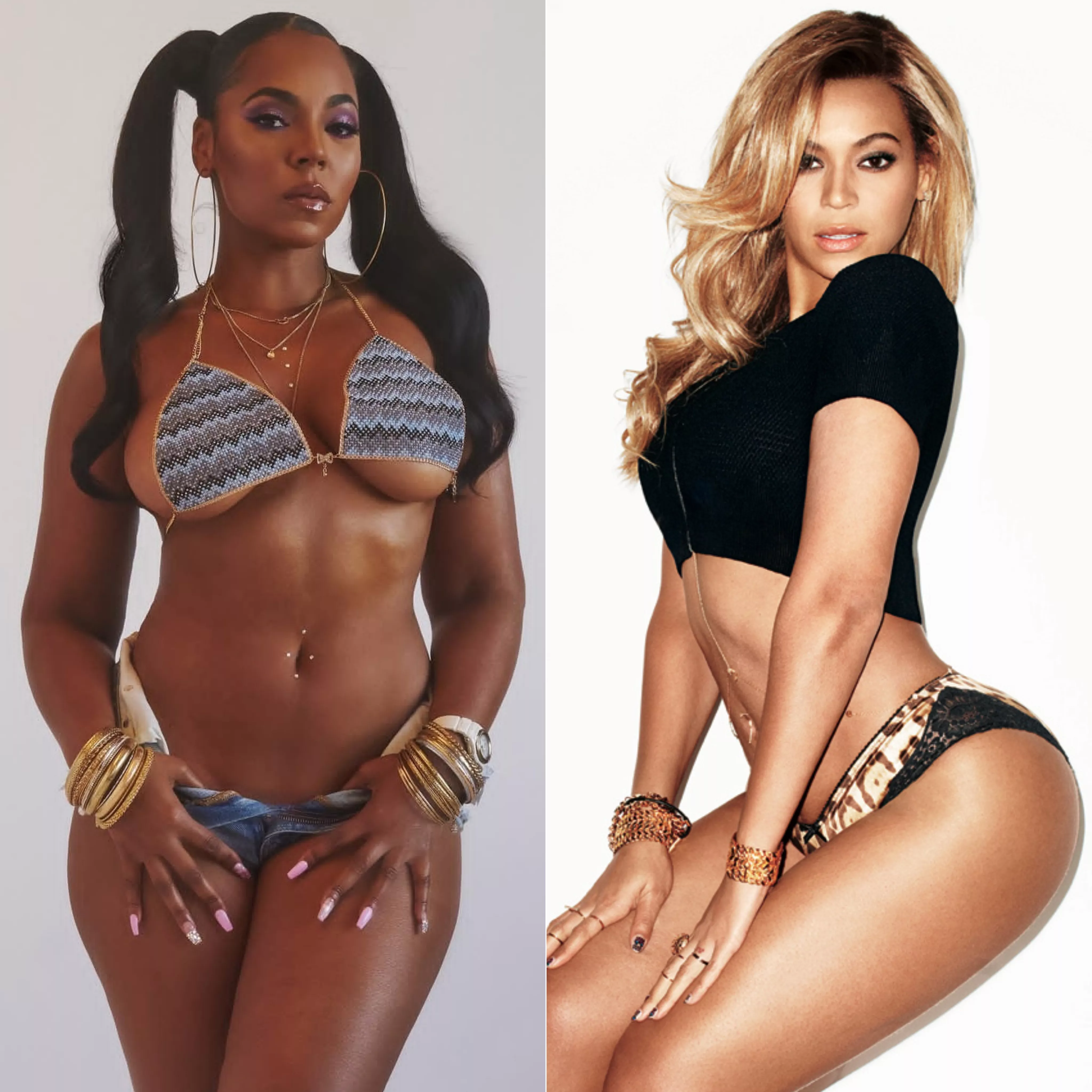 Next battle: Ashanti vs Beyonce. Smash one, pass one. Super tough to me. Kinda lowkey got a tournament going lol