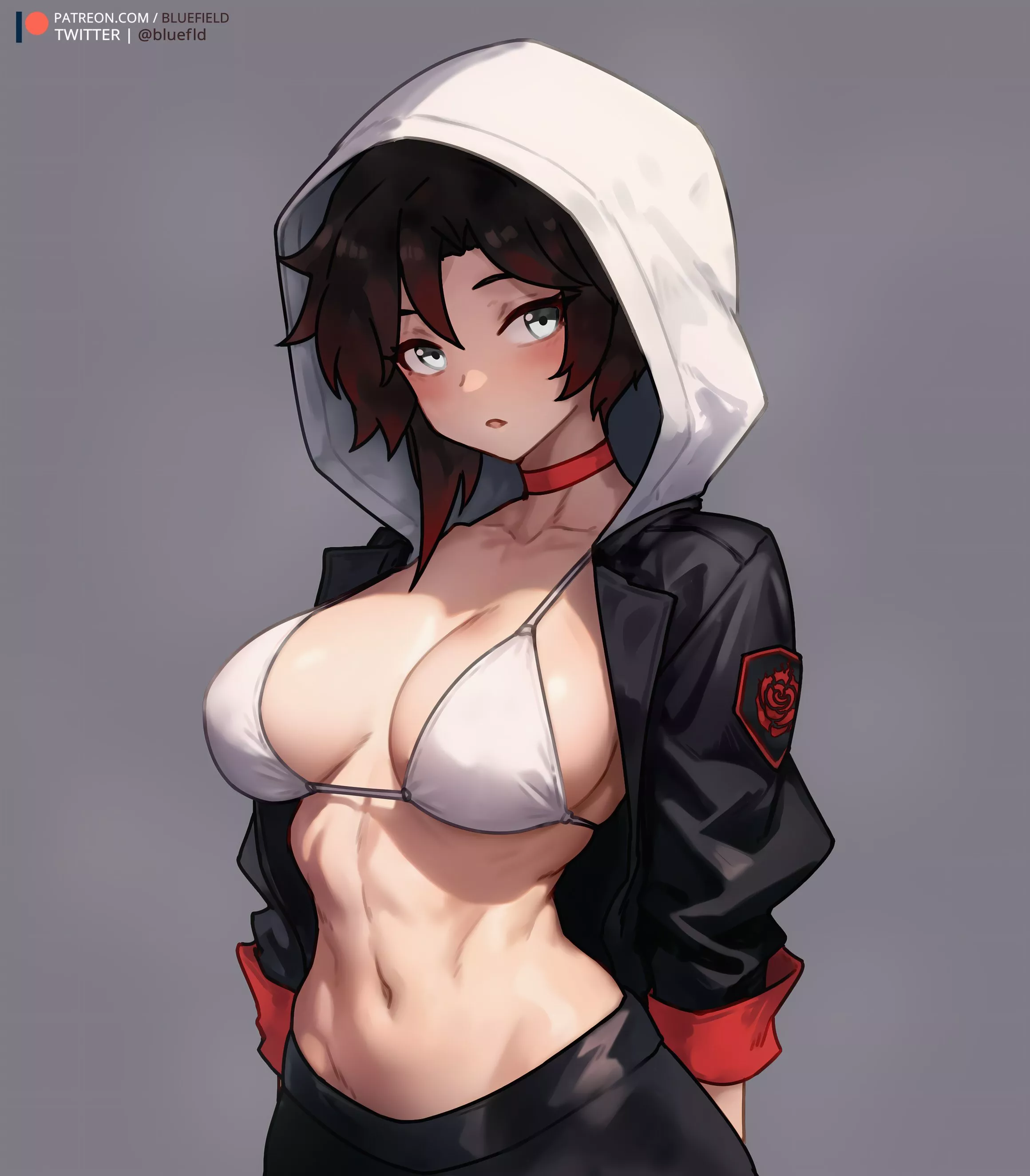 Ruby minus a shirt [Bluefield]