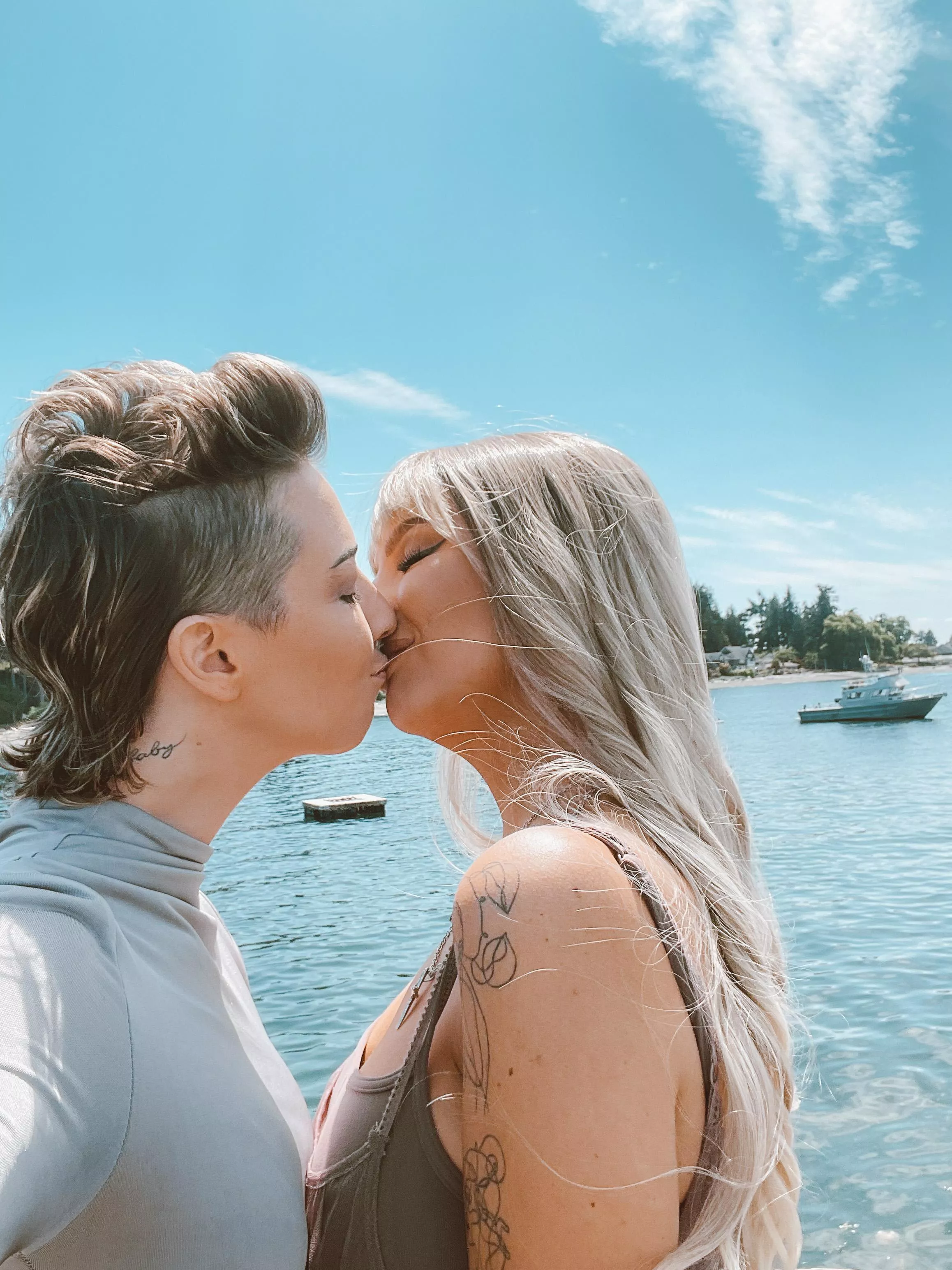 she was so cute i had to kiss her