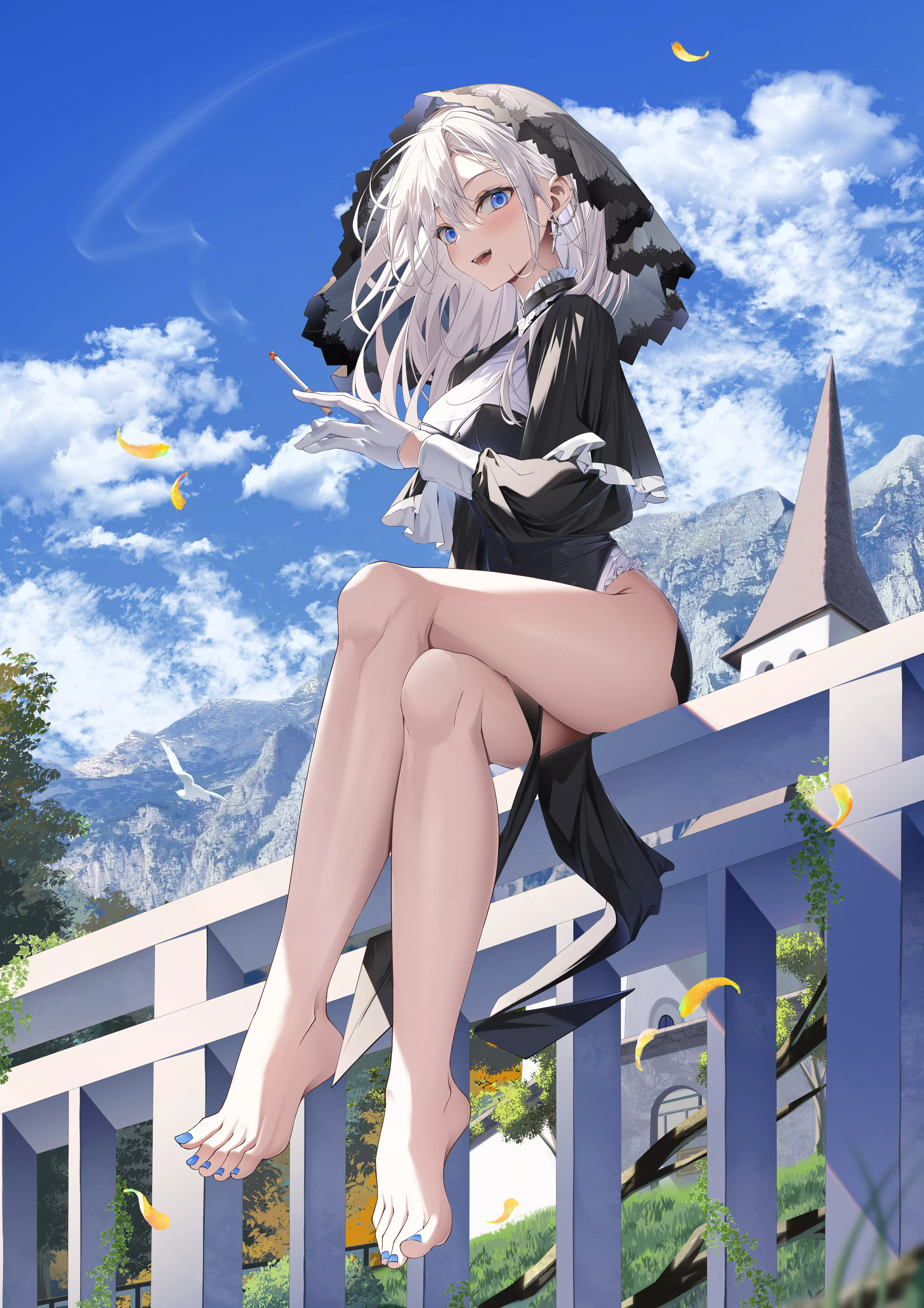 Silver-Haired Nun
