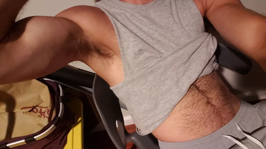 Sniff my balls after you get my pit smell all over your face bro