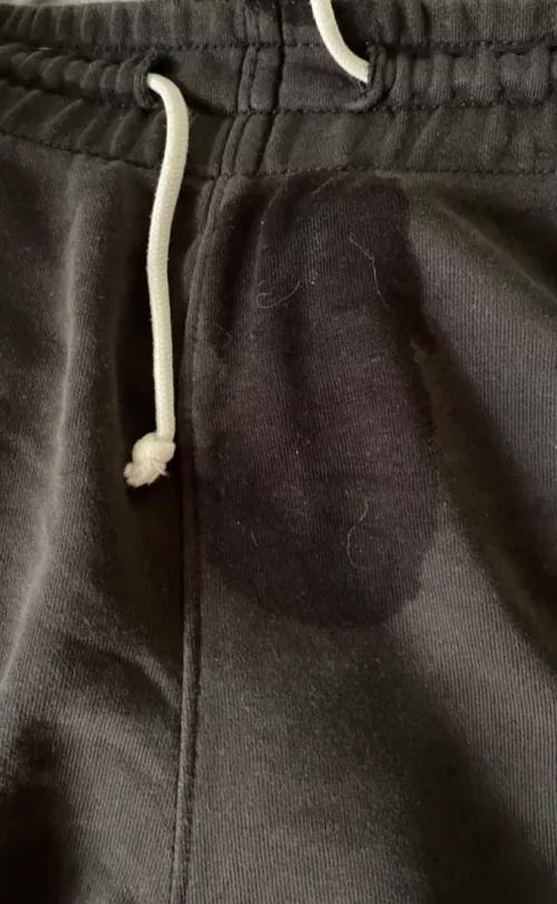 soaked through my shorts