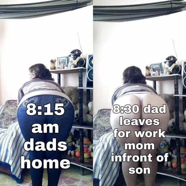 A good mom doesn’t let her son go to school with his balls full