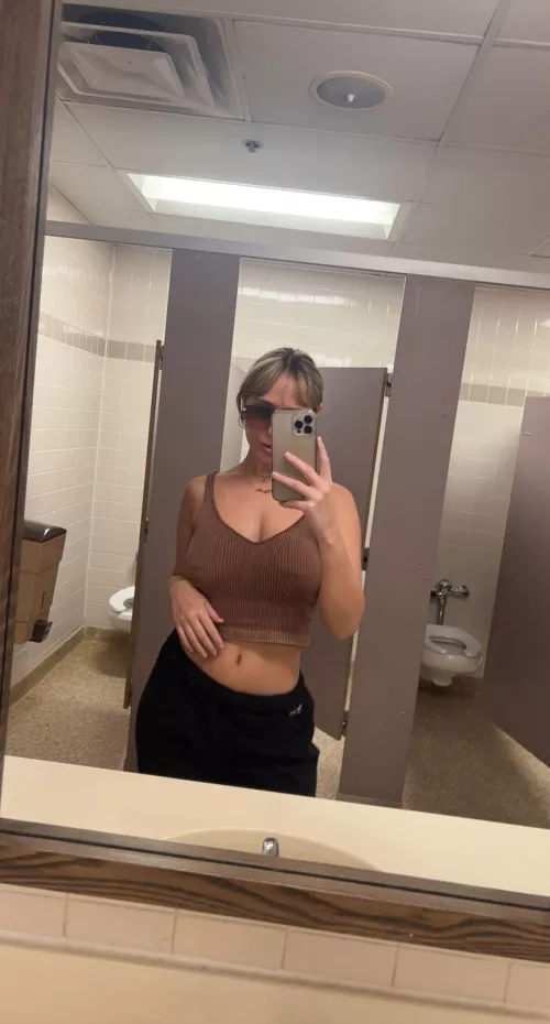 aug 1st. dreading this school rest room.