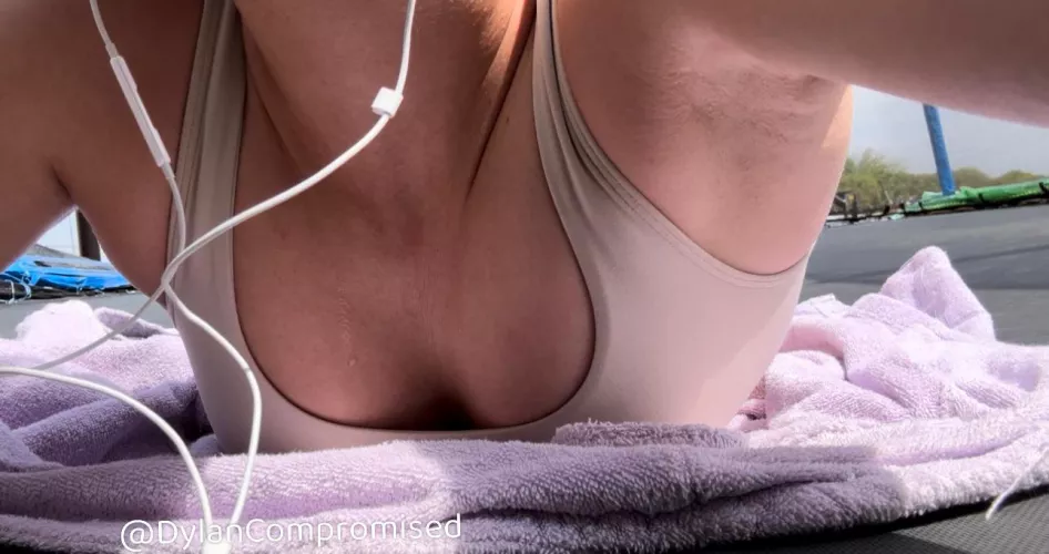 Can you clean off my sweat for me?