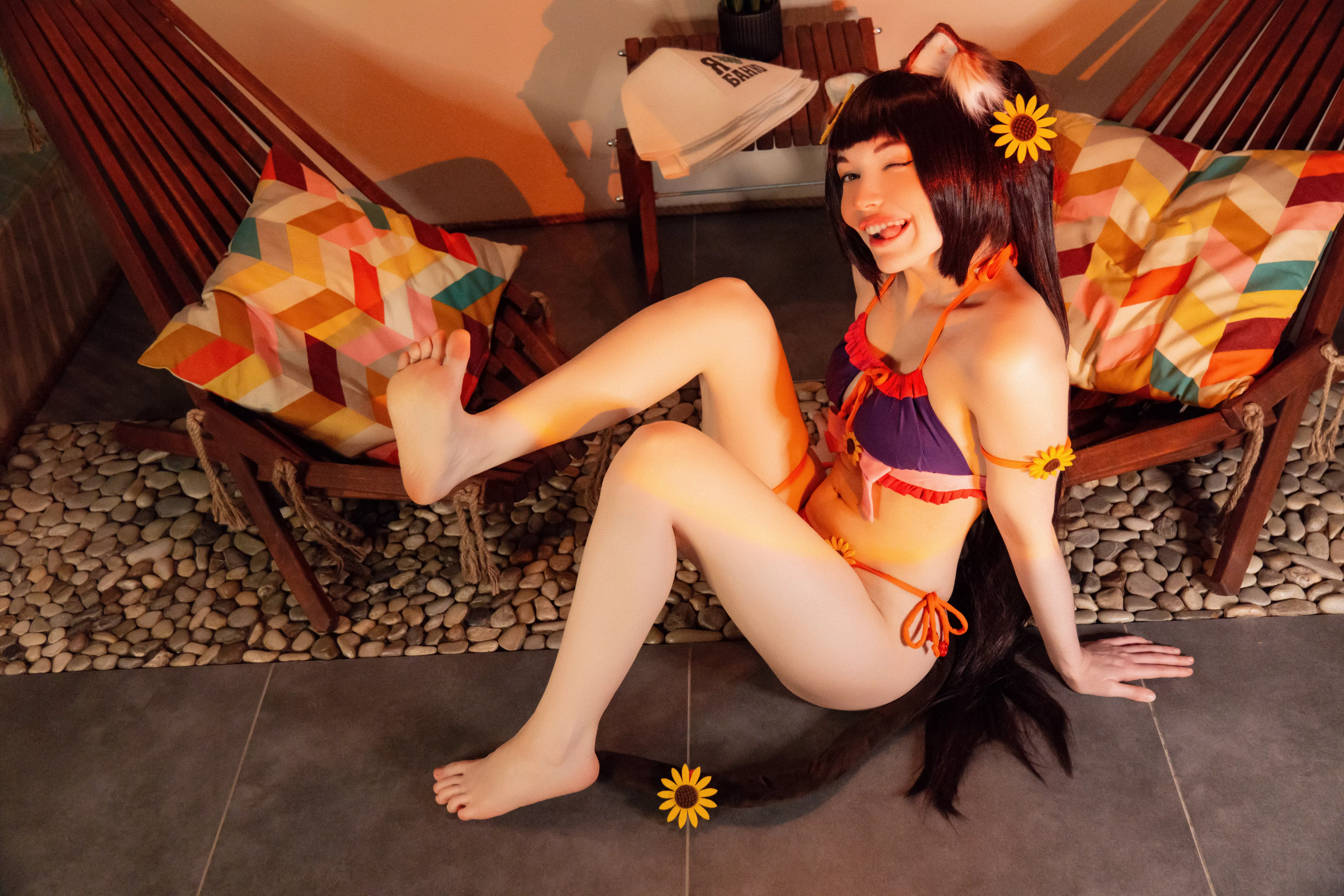 Chocola's paws arent dirty I promise master. Cosplay by Murrning_Glow